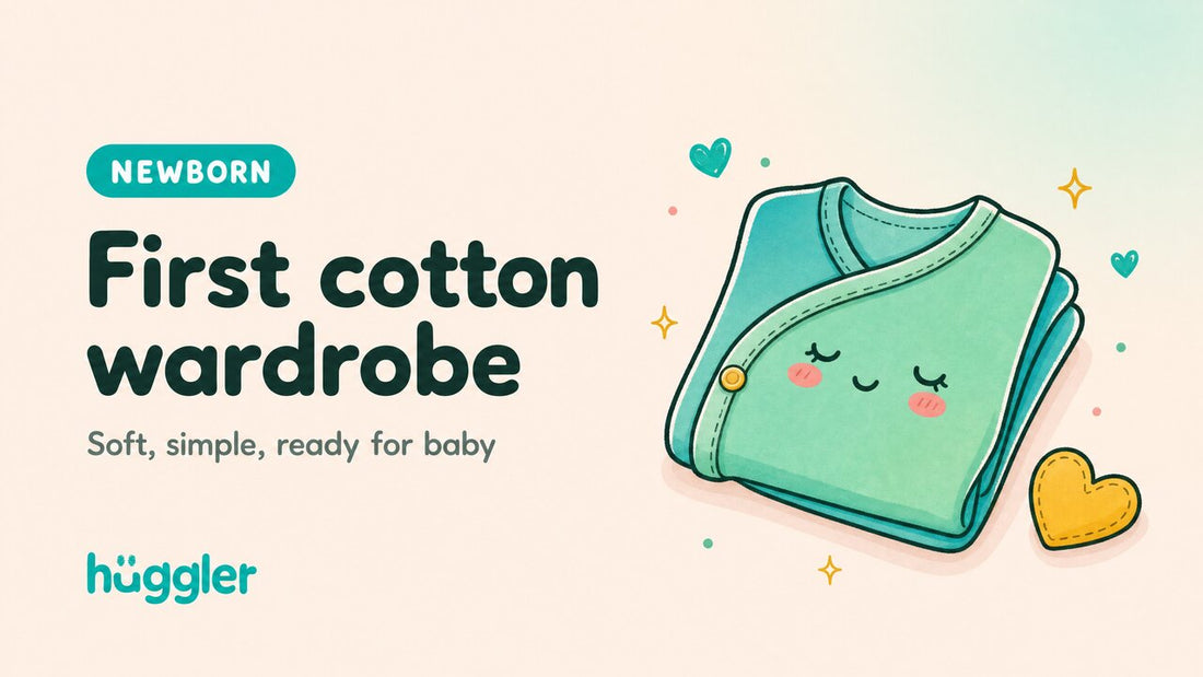 First cotton wardrobe — huggler guide