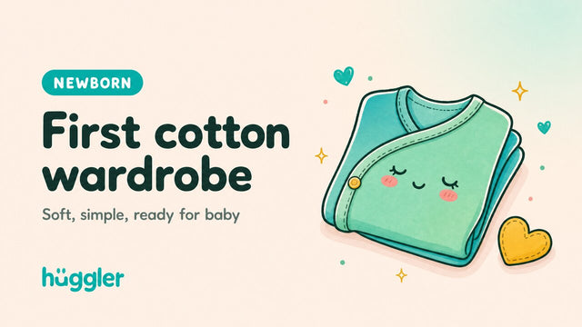 First cotton wardrobe — huggler guide