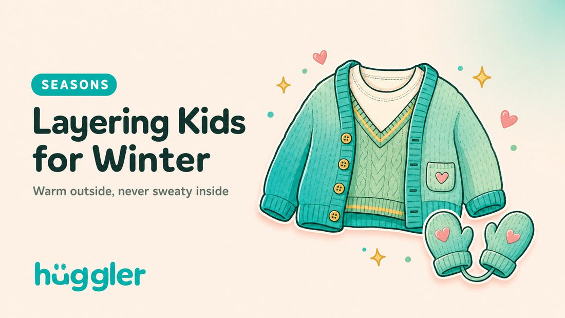 Layering Kids for Winter — huggler guide