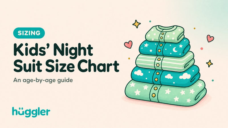 Kids' Night Suit Size Chart: An Age-by-Age Guide for Indian Parents - Huggler