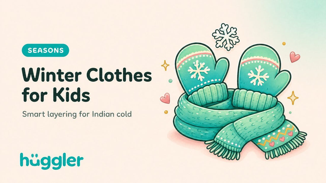 Winter Clothes for Kids: A Smart Layering Guide for Indian Winters - Huggler
