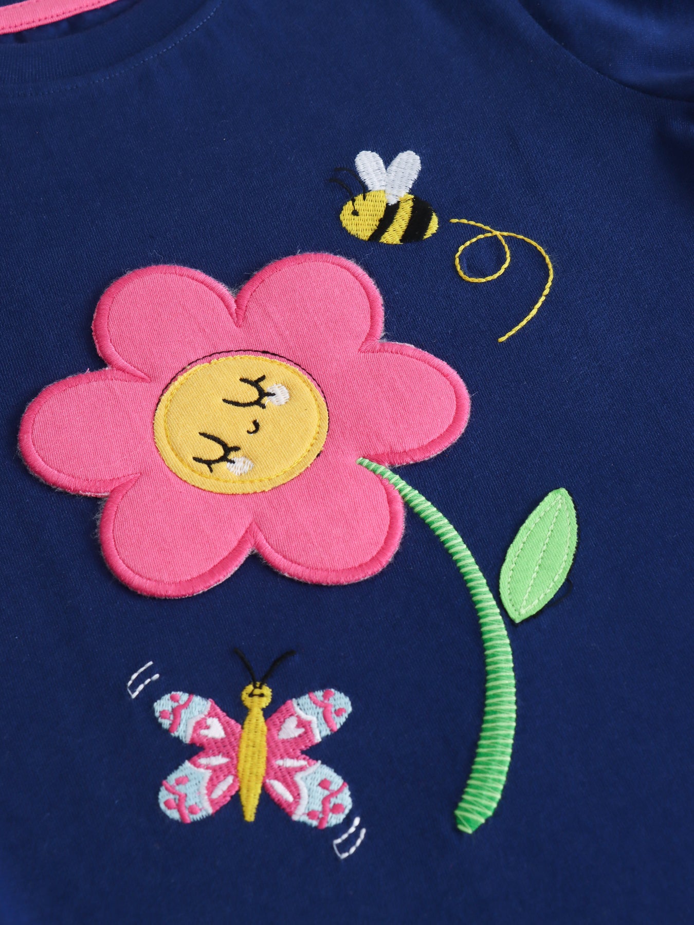 3D Flower Girls T Shirt