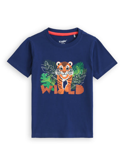 Wild Tiger Boys T Shirt