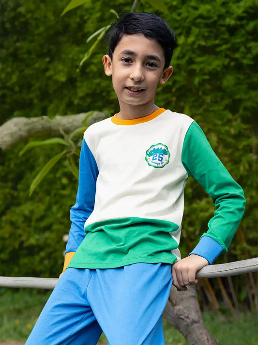 Athletic Boys Pajama Set.