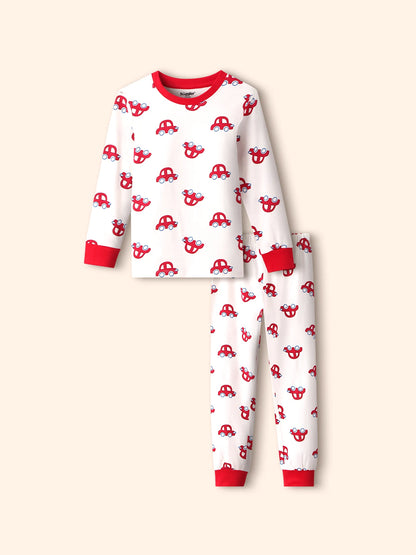Beetle Cars Boys Pajama Set.