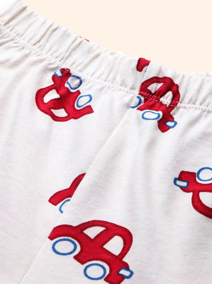 Beetle Cars Boys Pajama Set.