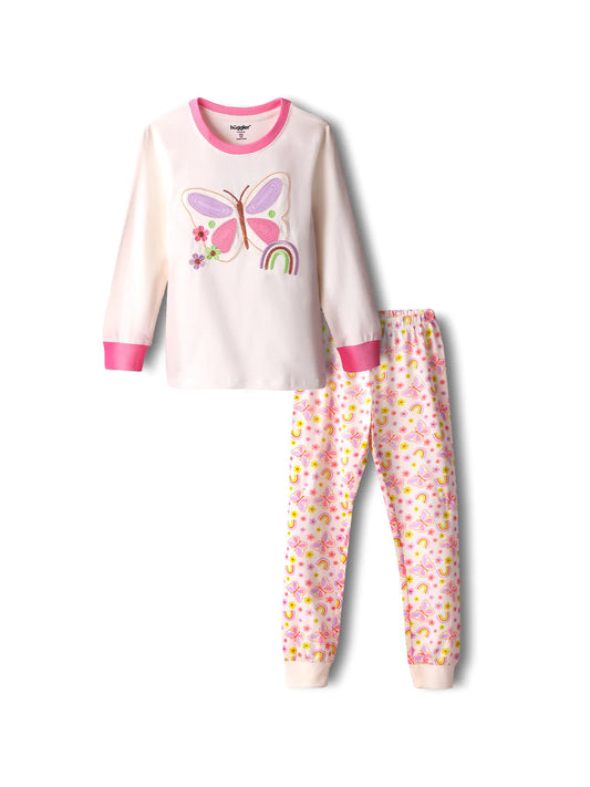 Butterfly Girls Pajama Set