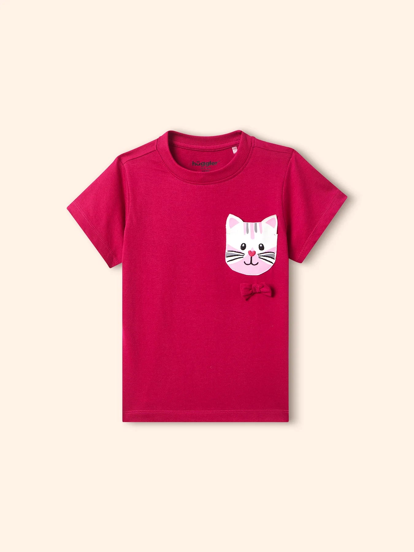 Cat Pocket Girls Shorts Set