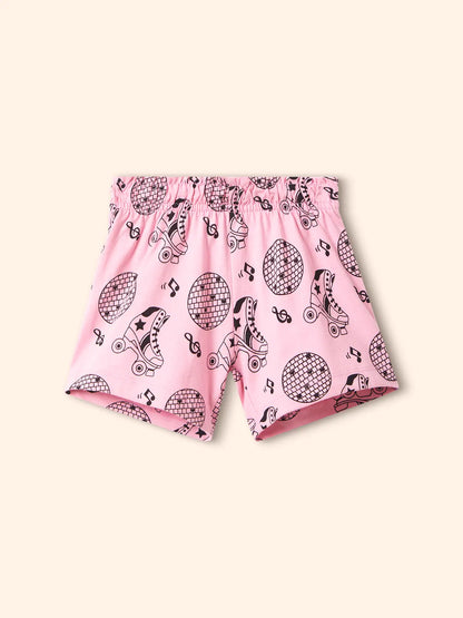 Disco Queen Girls Shorts Set