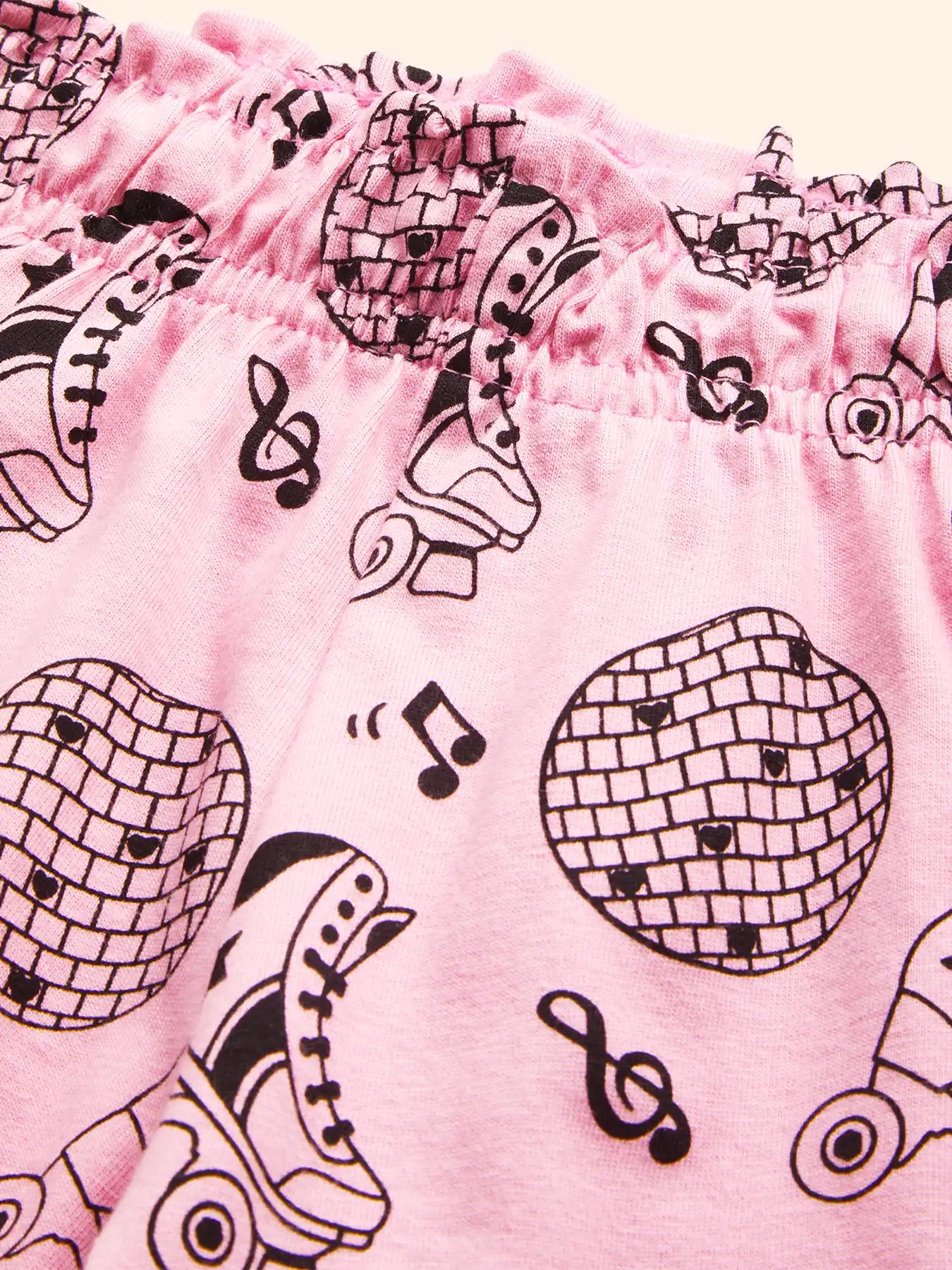 Disco Queen Girls Shorts Set