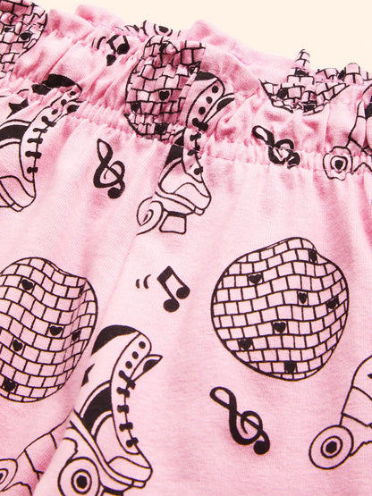 Disco Queen Girls Shorts Set