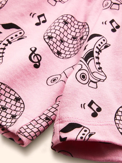 Disco Queen Girls Shorts Set