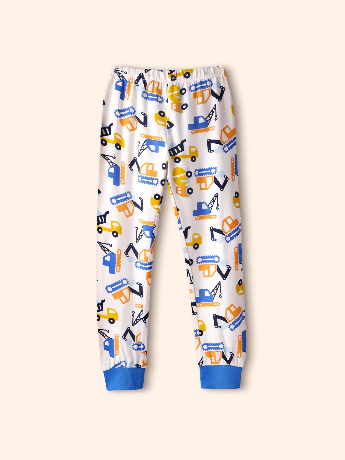 Excavators Boys Pajama Set.