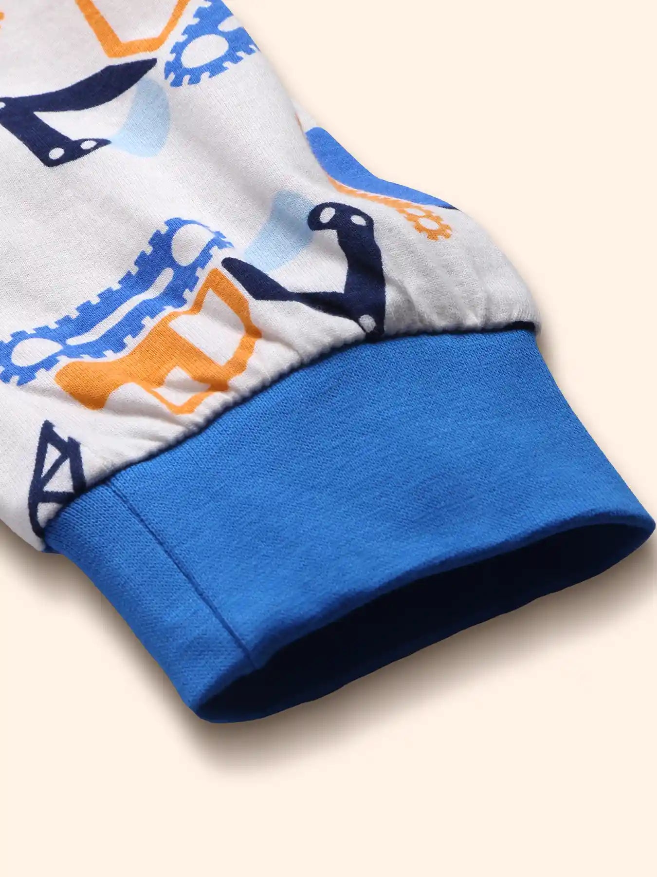 Excavators Boys Pajama Set.