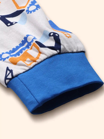 Excavators Boys Pajama Set.