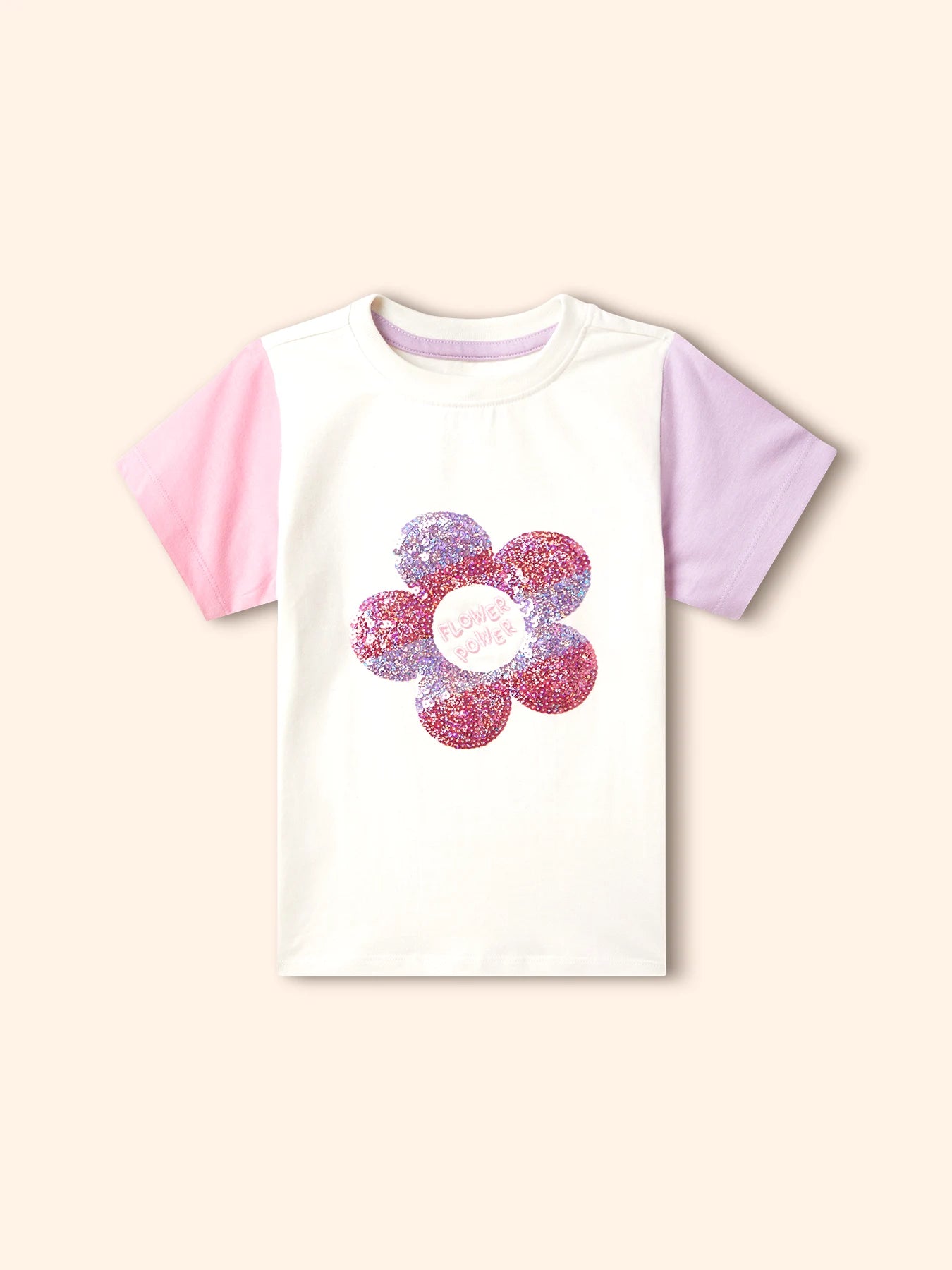 Flower Power Girls Shorts Set