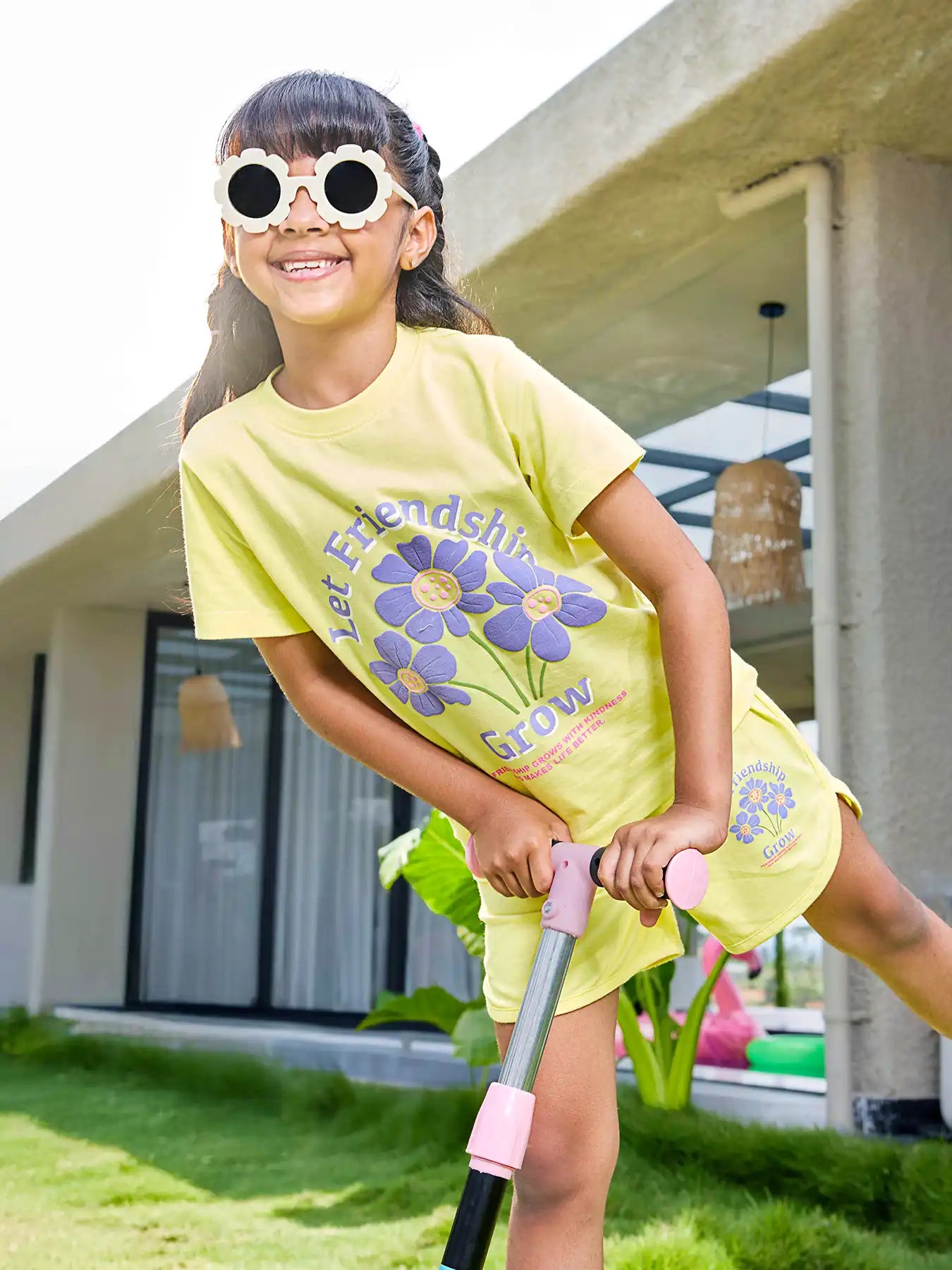 Friendship Girls Shorts Set