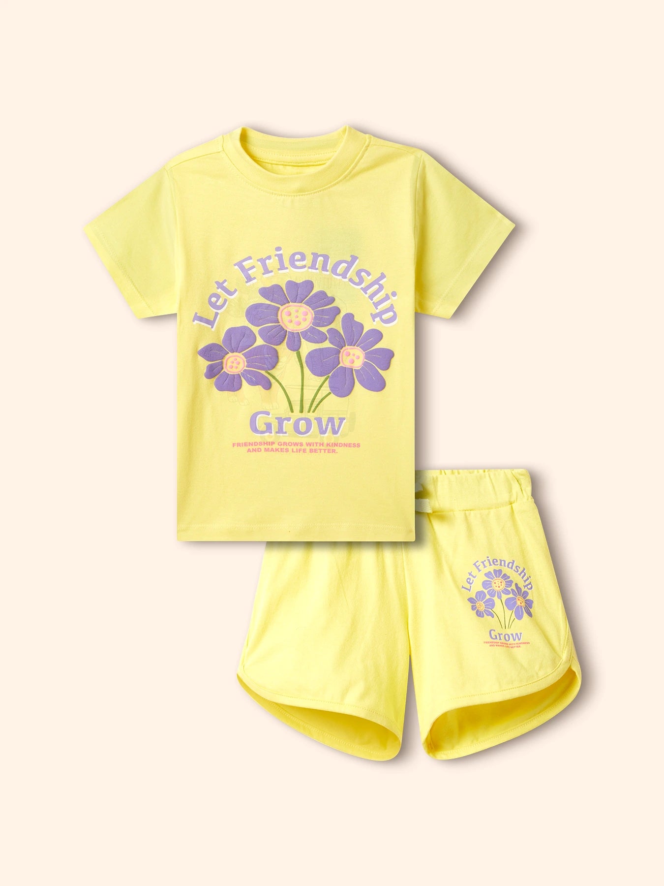 Friendship Girls Shorts Set