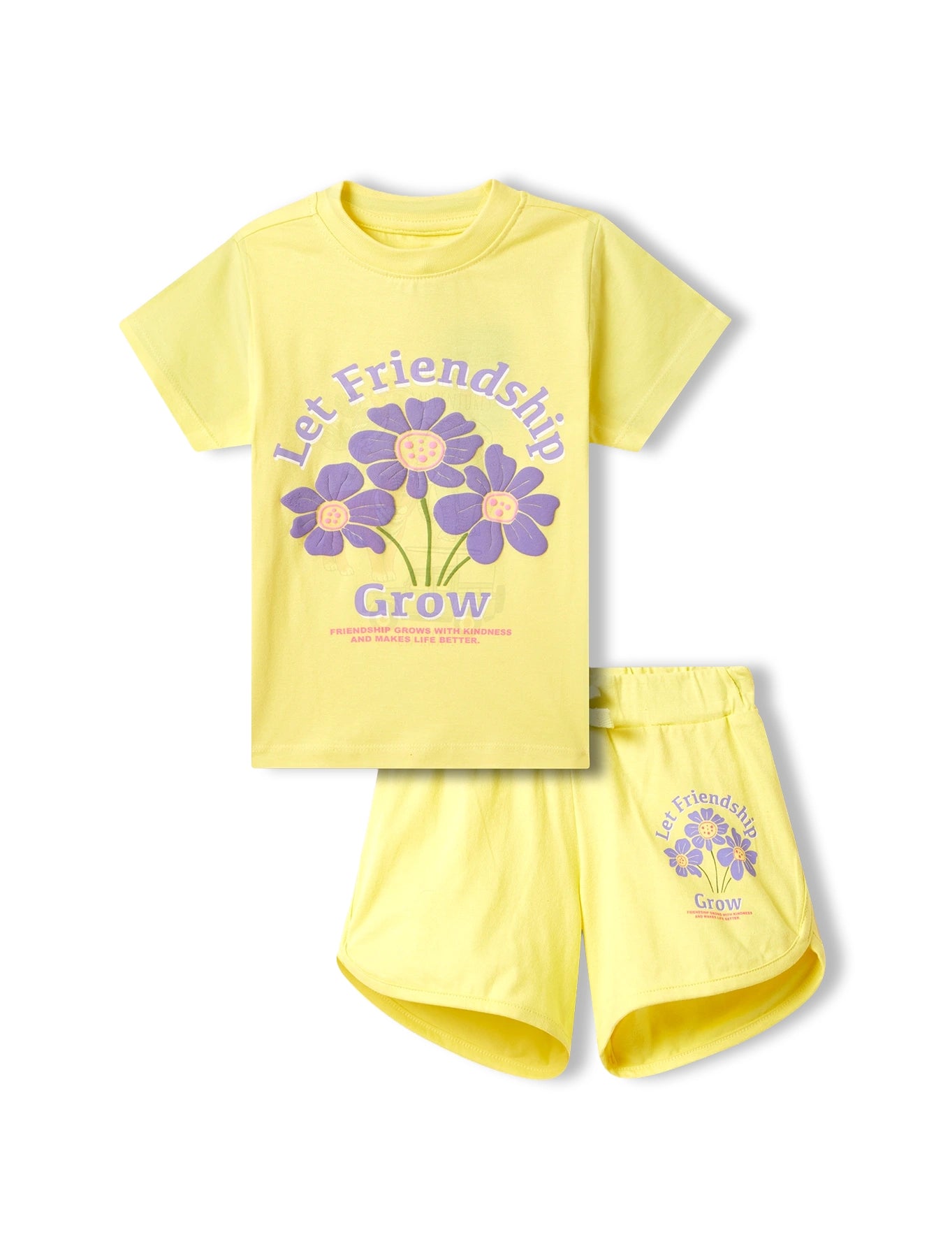 Friendship Girls Shorts Set