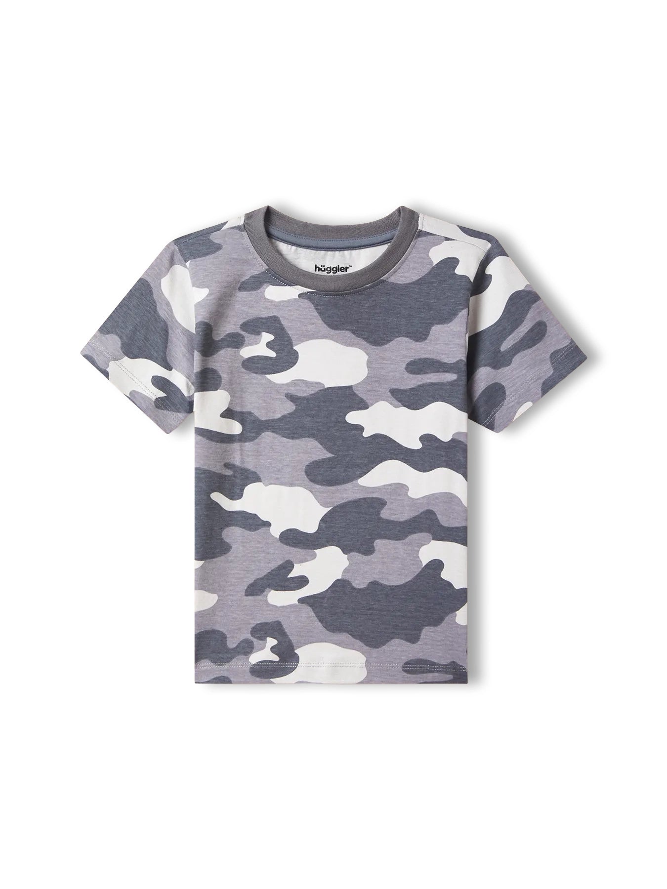 Gray Camo  Boys Shorts Set