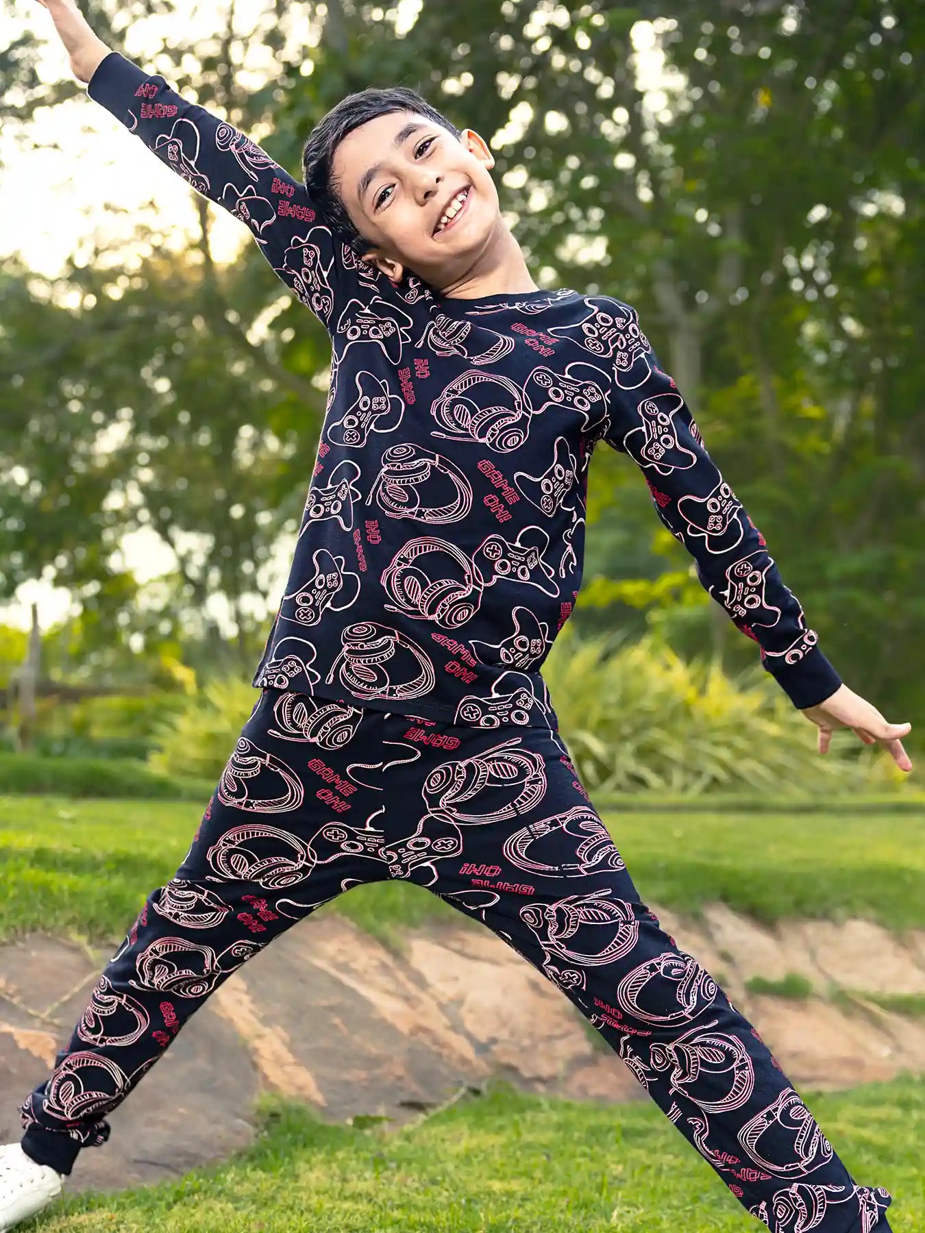 Game Ready Boys Pajama Set.