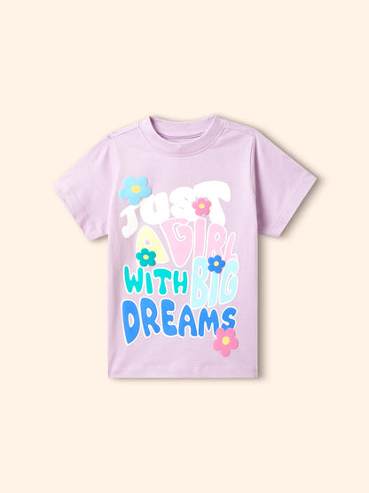 Just a Girl Girls Shorts Set