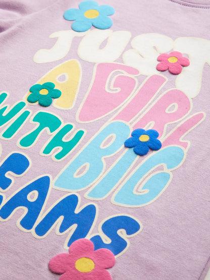 Just a Girl Girls Shorts Set