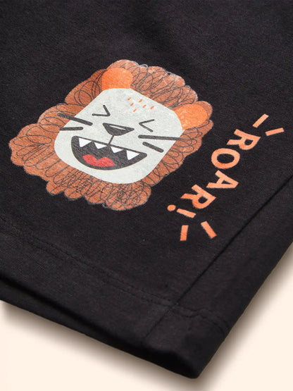 Lion  Boys Shorts Set