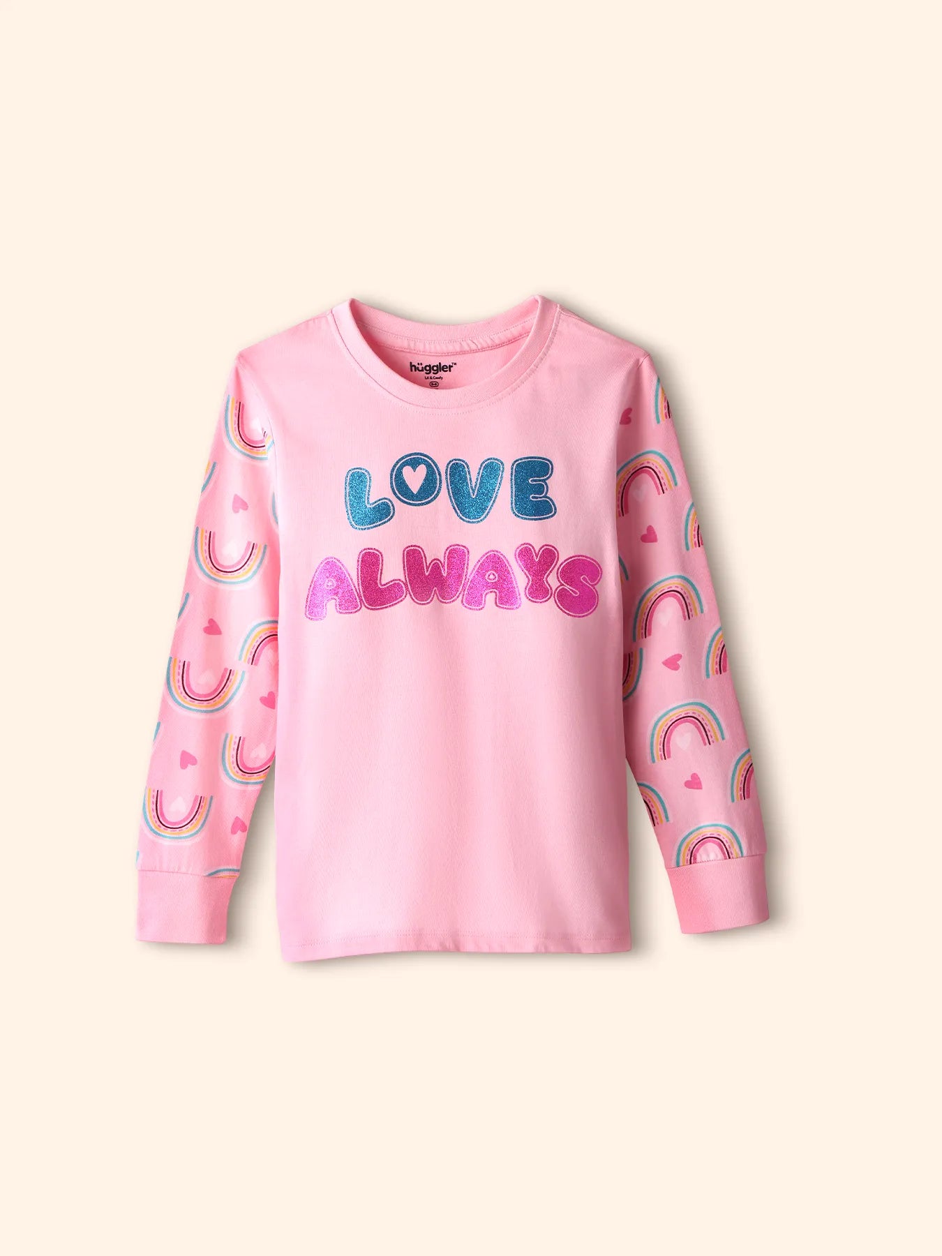 Love Always Girls Pajama Set.