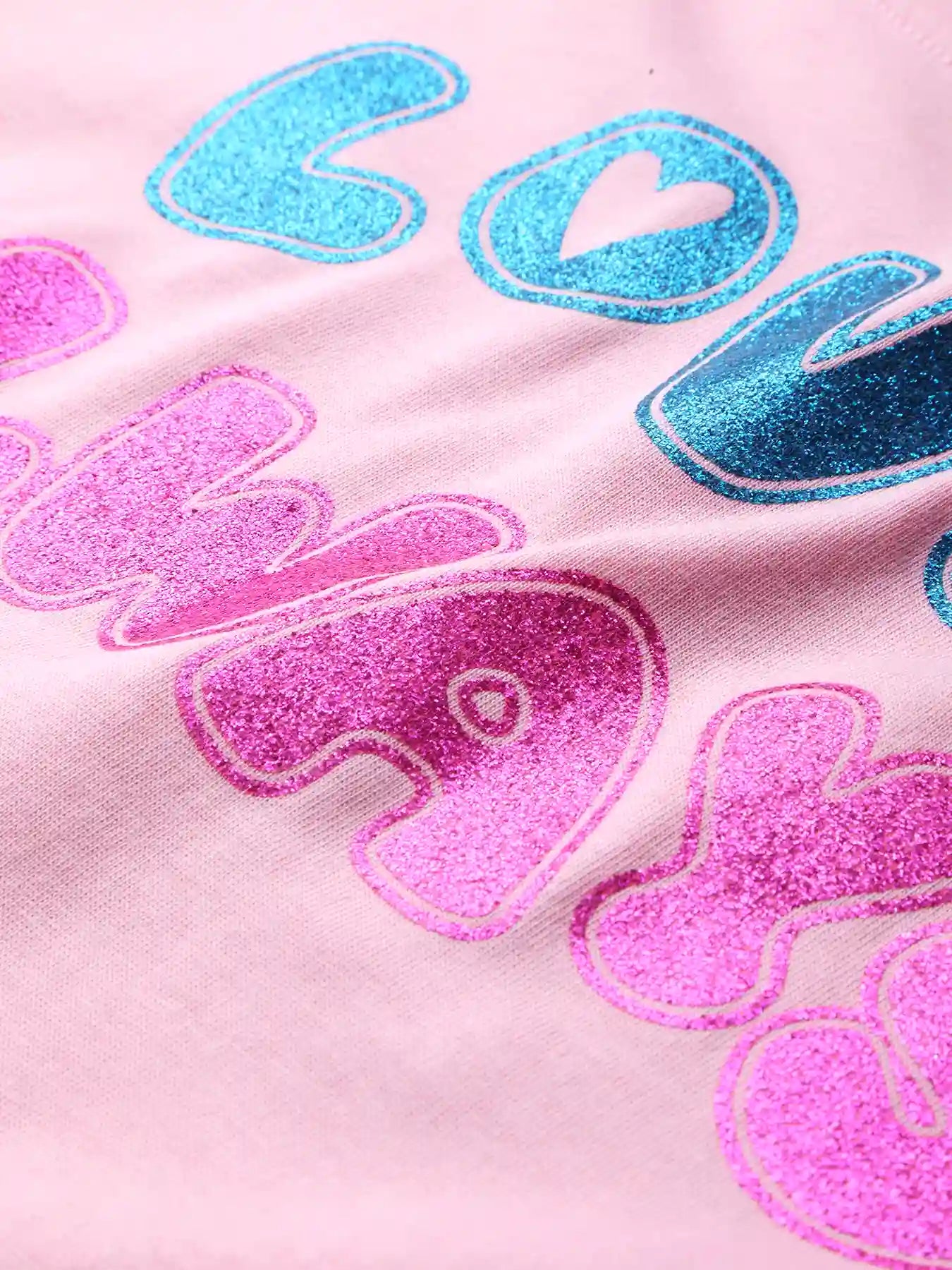 Love Always Girls Pajama Set.