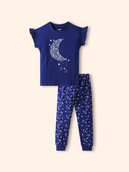 Magic Moon Girls Pajama Set.