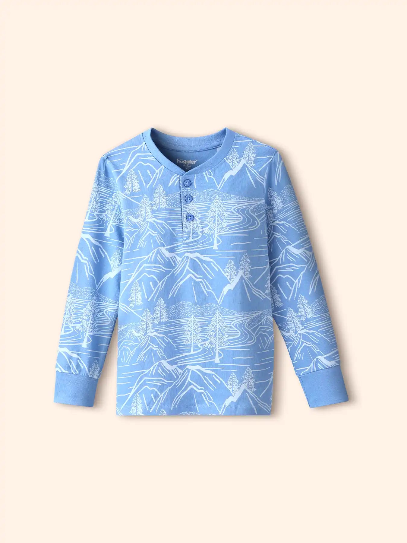 Mighty Mountains Boys Pajama Set.
