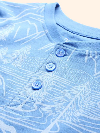 Mighty Mountains Boys Pajama Set.
