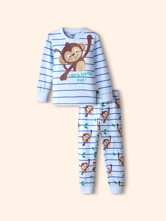 Monkey Swing Boys Pajama Set.