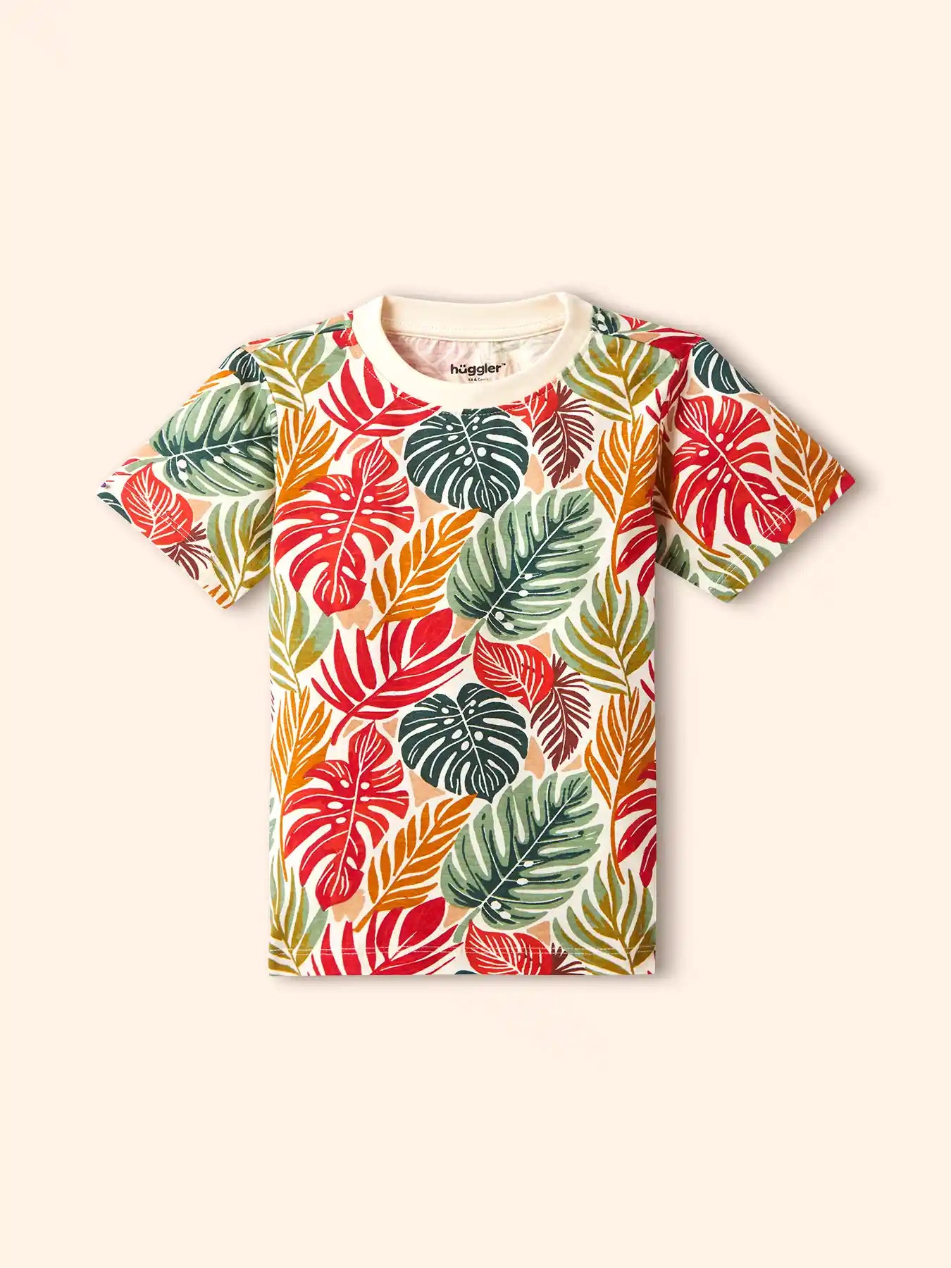 Palm Leaves  Boys Shorts Set