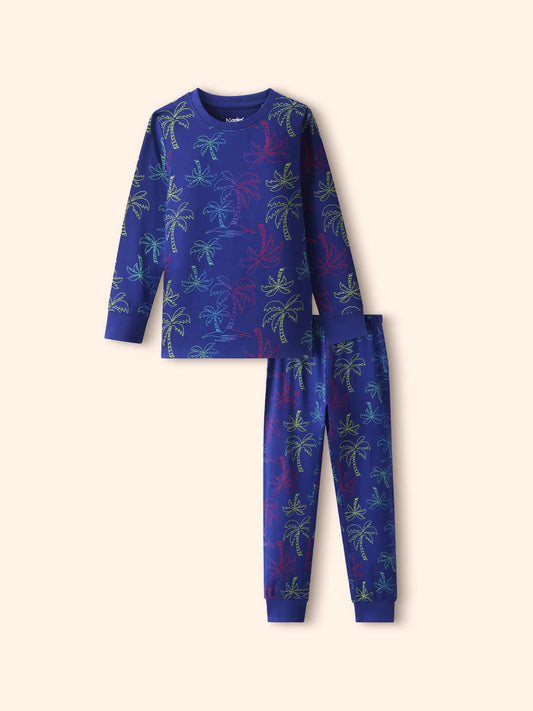 Palm Rush Boys Pajama Set.