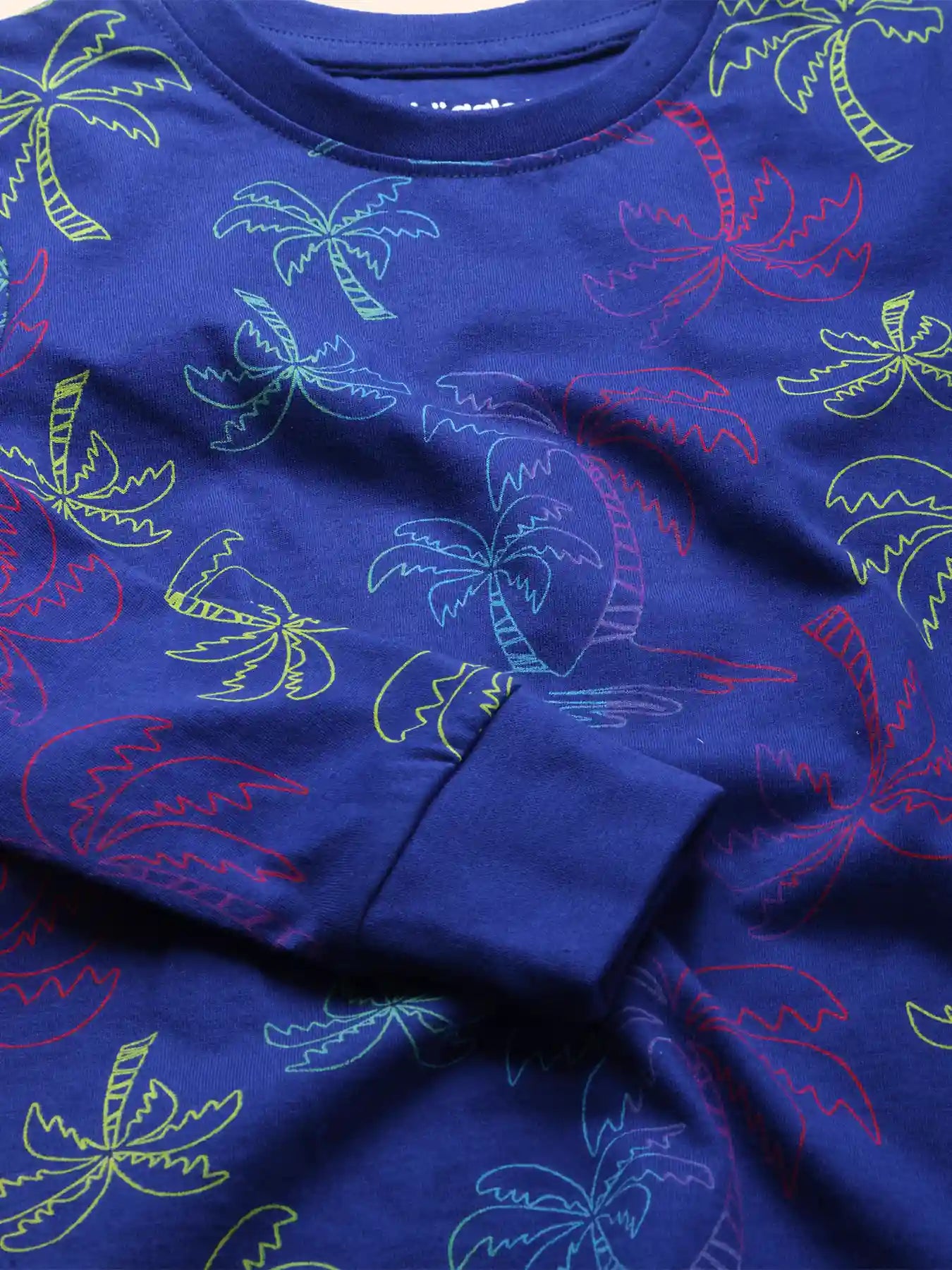 Palm Rush Boys Pajama Set.
