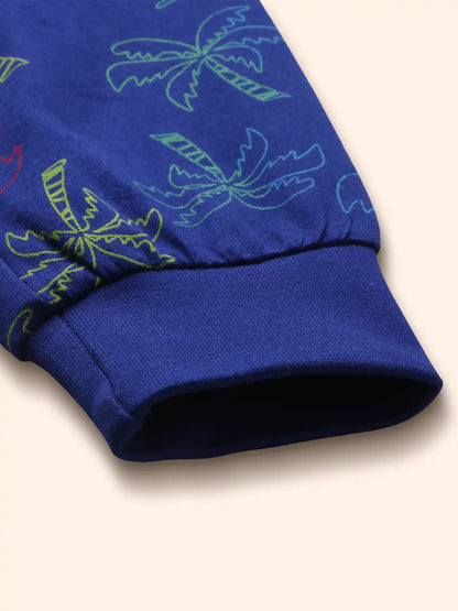 Palm Rush Boys Pajama Set.