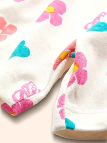 Paper Cut Love Girls Shorts Set