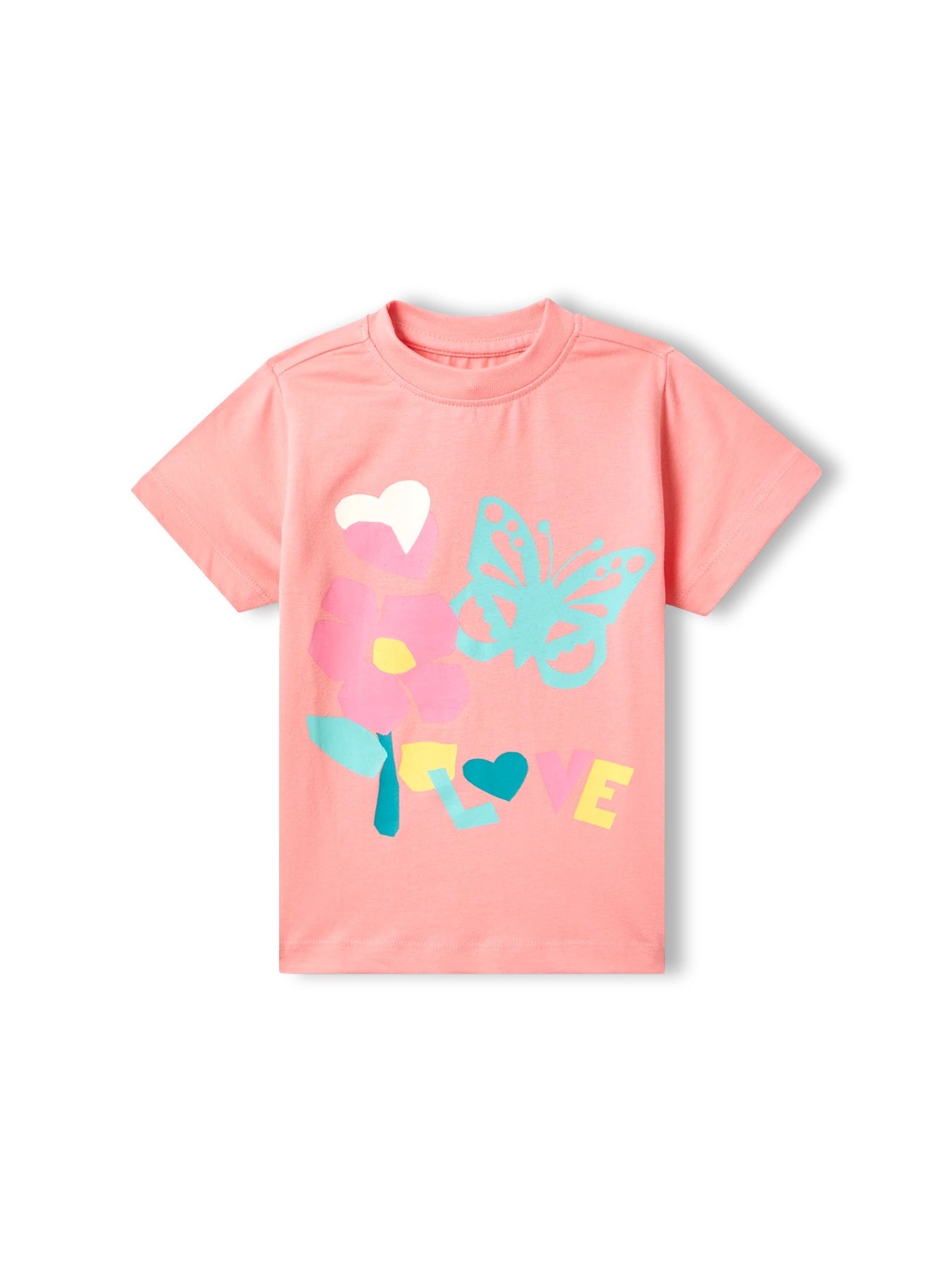 Paper Cut Love Girls Shorts Set