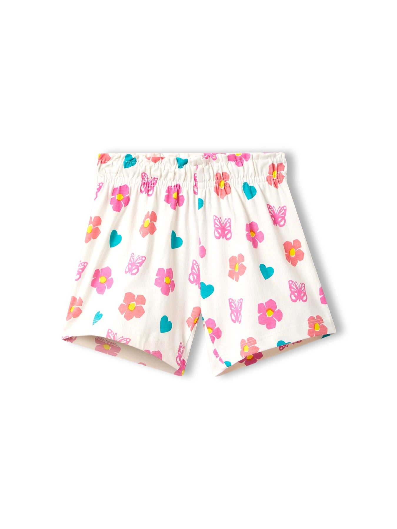 Paper Cut Love Girls Shorts Set