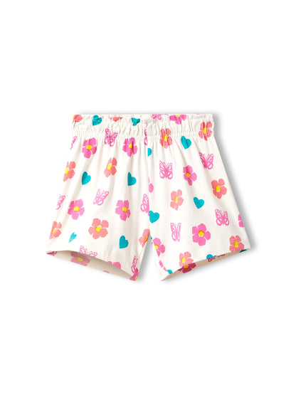 Paper Cut Love Girls Shorts Set