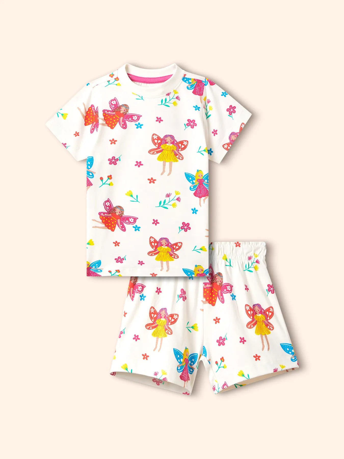 Pretty Fairy Girls Shorts Set