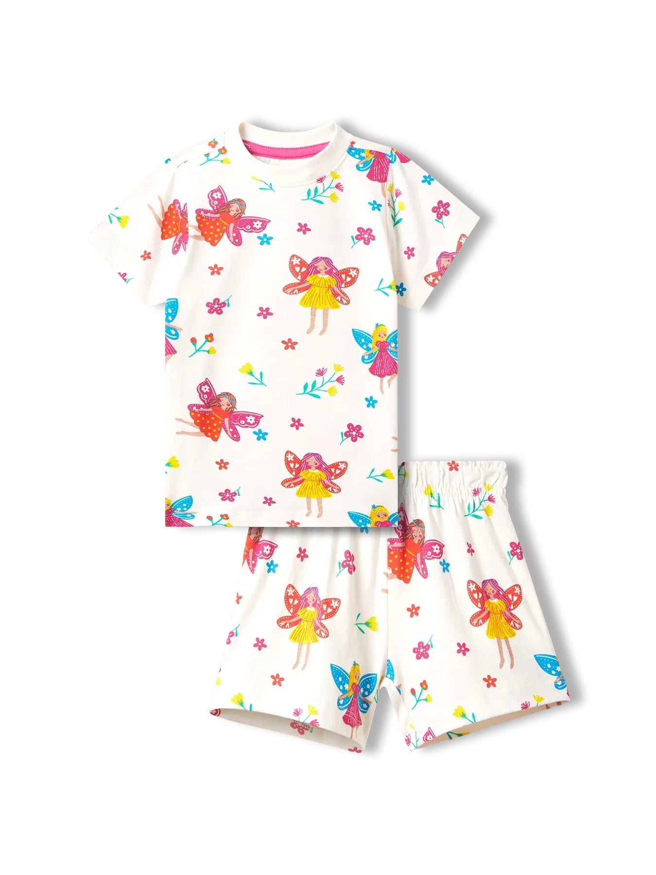 Pretty Fairy Girls Shorts Set