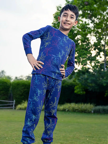 Palm Rush Boys Pajama Set.