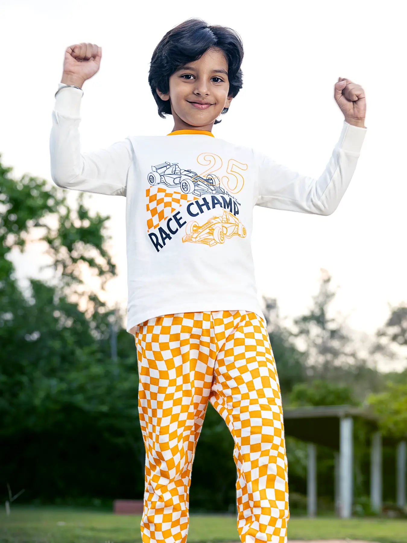 Race Champ Boys Pajama Set.