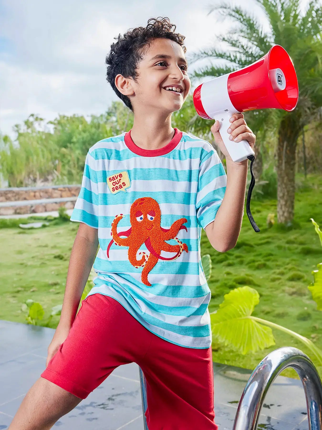 Save our Seas Boys Shorts Set