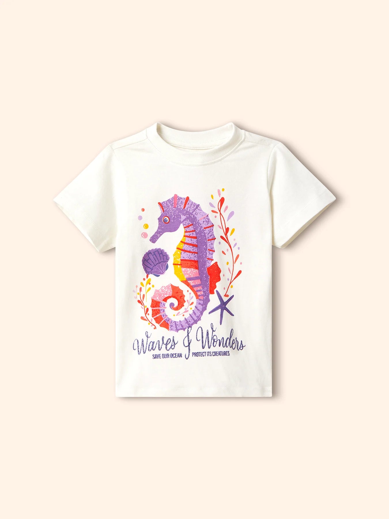 Sea Horse Girls Shorts Set