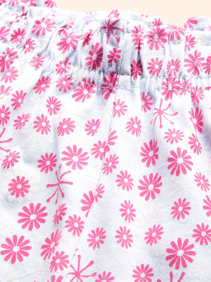 Shine & Smile Girls Shorts Set