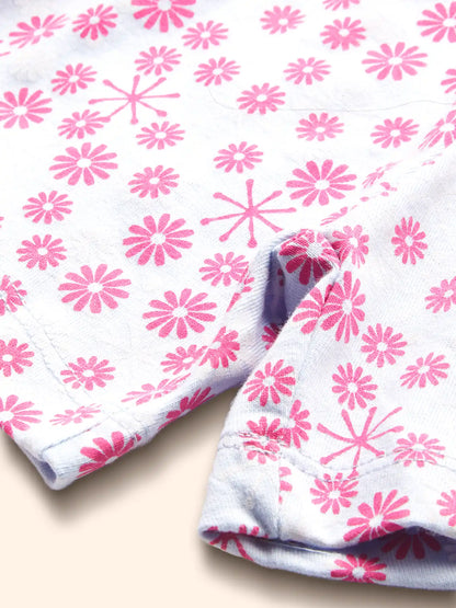 Shine & Smile Girls Shorts Set